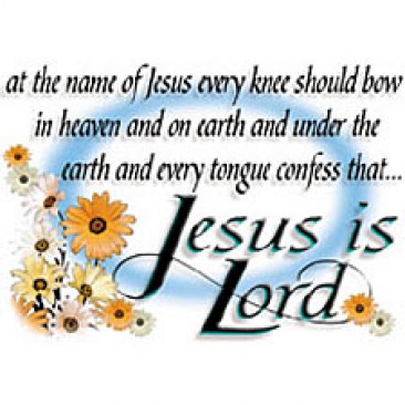 Jesus is a Lord is a name on earth and Heaven