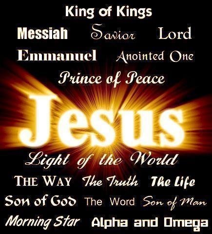names of Jesus Christ Son of God